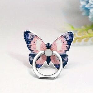 Cellphone Butterfly Ring Holder Rotates 360 Degrees,‎ Cellphone Stand
